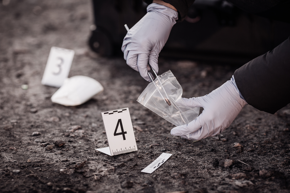 black and white evidence